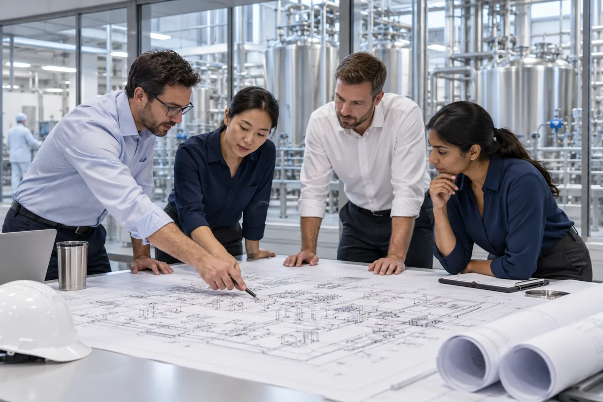 Revue de plans et coordination du projet