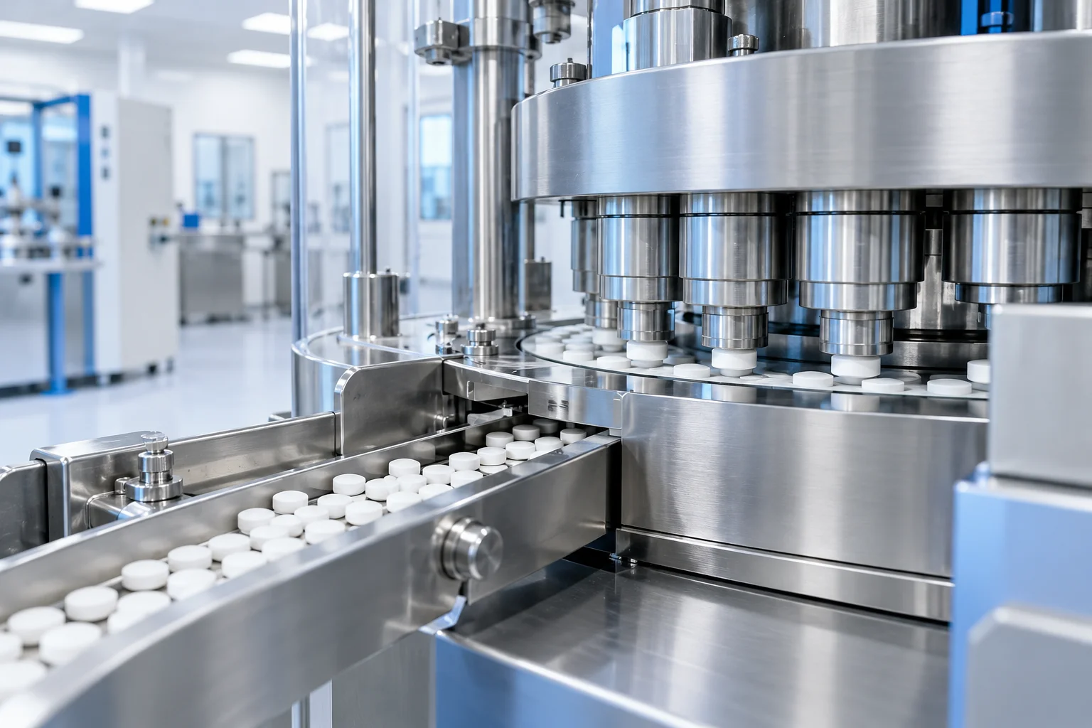 Presse à comprimés pharmaceutique